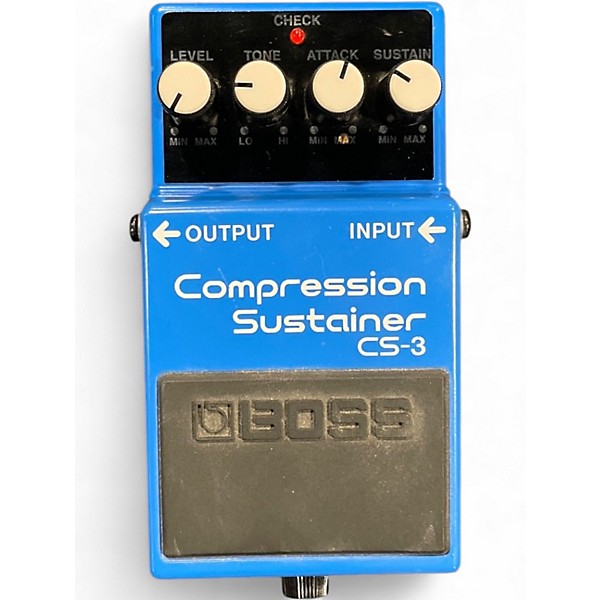 Used BOSS CS3 Compressor Sustainer Effect Pedal
