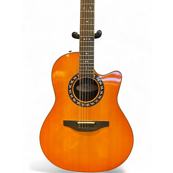 Used Ovation 6756LX Natural 12 String Acoustic Guitar