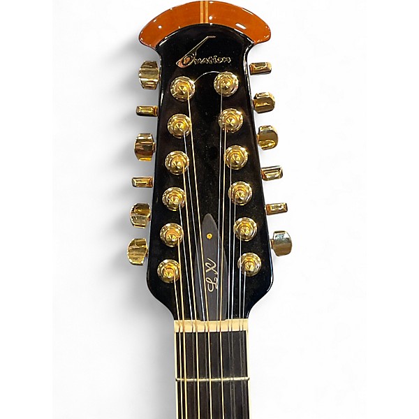 Used Ovation 6756LX Natural 12 String Acoustic Guitar