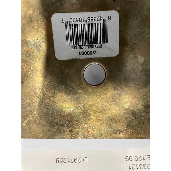 Used Zildjian 6in Zilbel Cymbal