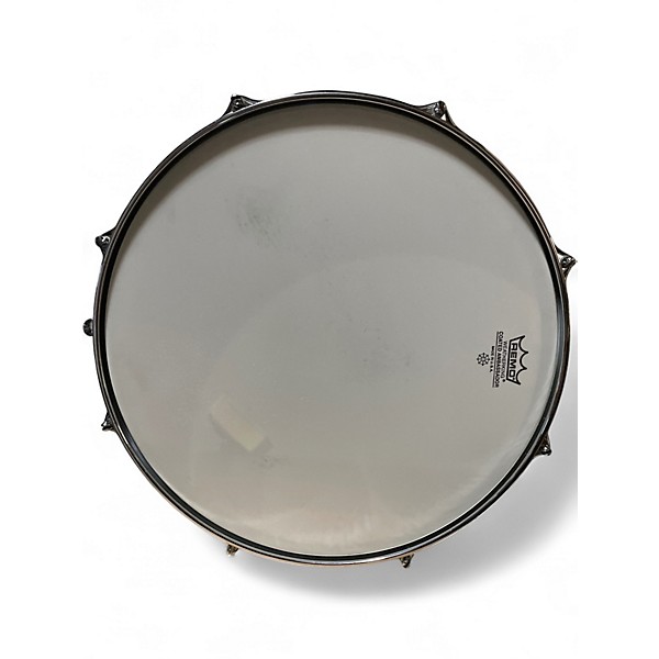 Used Premier 14X5 Model 101 Resonator Metallic Silver Drum