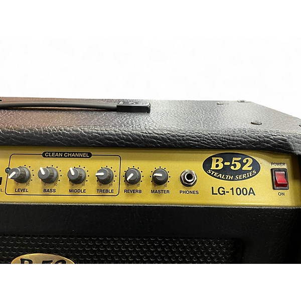 Used B-52 LG100A 100W Solid State Guitar Amp Head