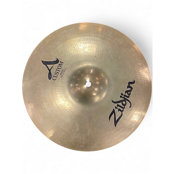 Used Zildjian 14in A Custom Hi Hat Top Cymbal