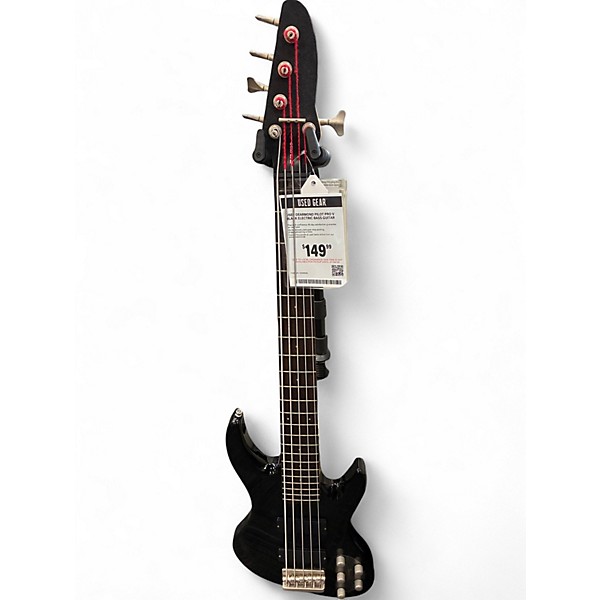 Used DeArmond PILOT PRO V Black Electric Bass Guitar