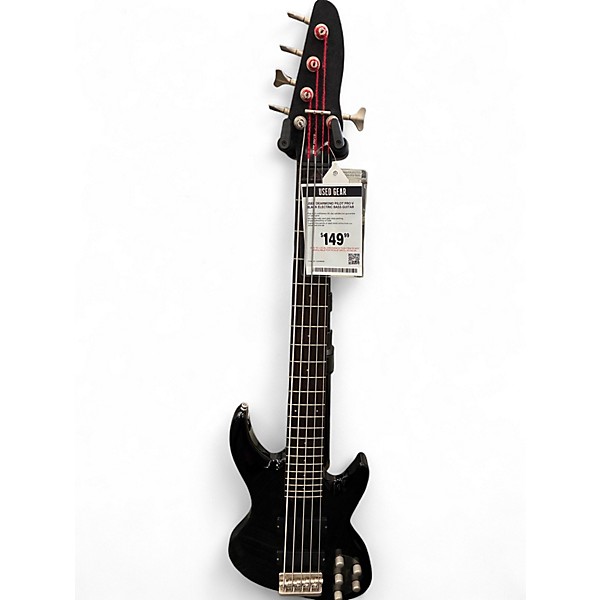 Used DeArmond PILOT PRO V Black Electric Bass Guitar