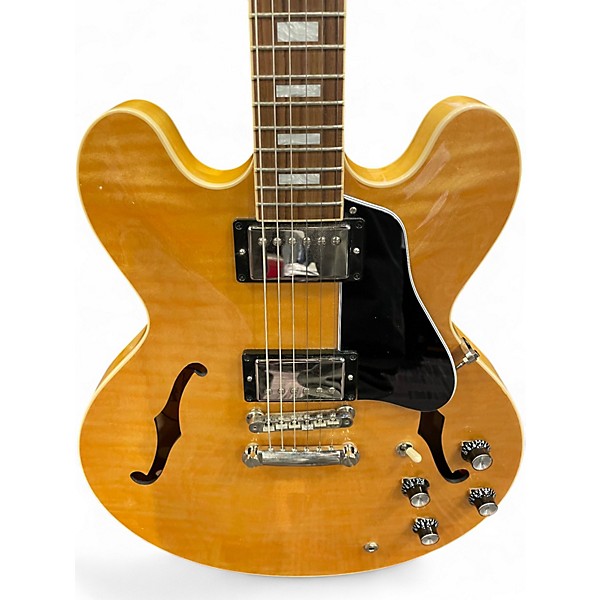 Used Gibson ES 335 Natural Hollow Body Electric Guitar