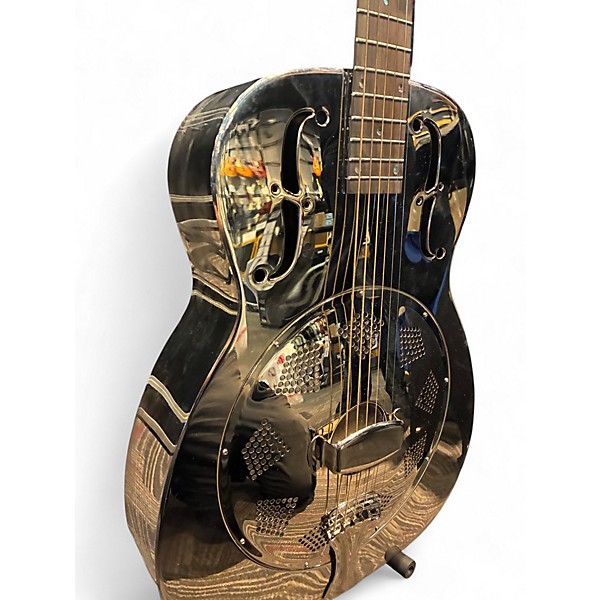 Used Regal RC-2 Chrome Acoustic Guitar