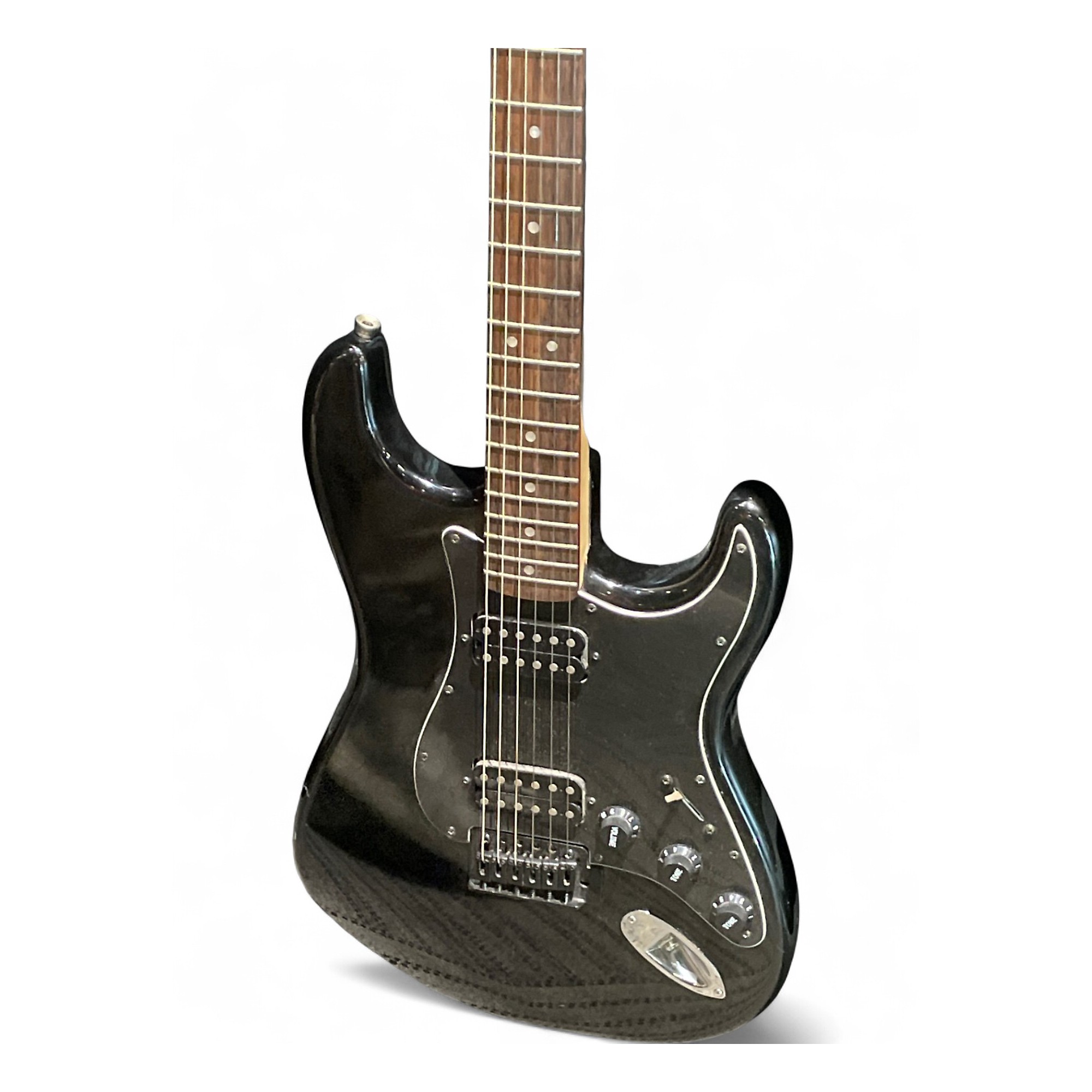 Used Squier Bullet Stratocaster Black Solid Body Electric Guitar