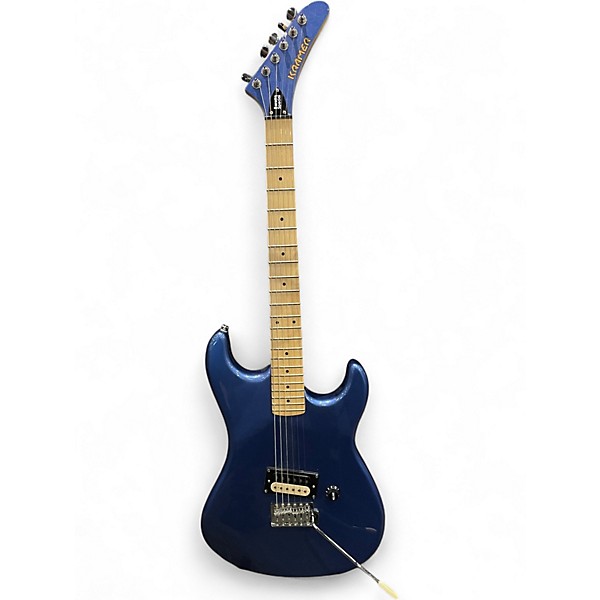 Used Kramer Beretta Special Blue Solid Body Electric Guitar
