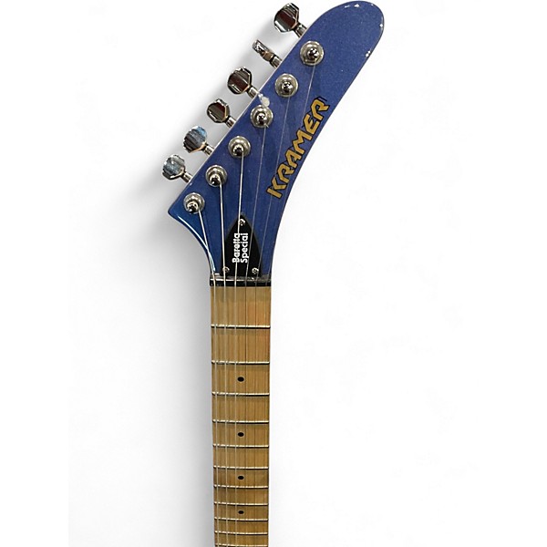 Used Kramer Beretta Special Blue Solid Body Electric Guitar