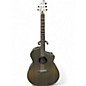 Used Klos GRAND CUTAWAY Metallic Silver Acoustic Electric Guitar thumbnail