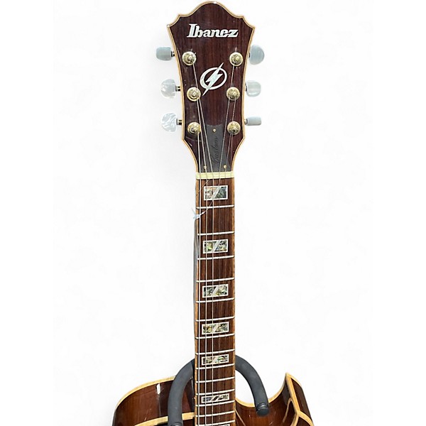 Used Ibanez AK105SM Brown Hollow Body Electric Guitar