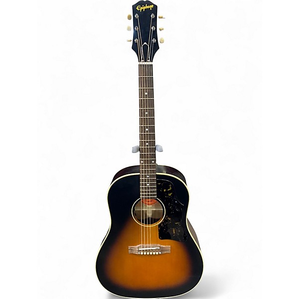 Used Epiphone INSPIRED BY GIBSON J45 Vintage Sunburst Acoustic Guitar