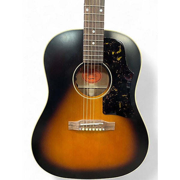 Used Epiphone INSPIRED BY GIBSON J45 Vintage Sunburst Acoustic Guitar