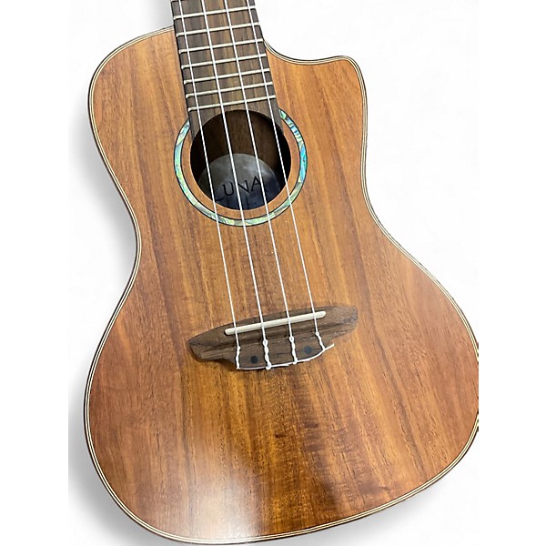 Used 2014 Luna UKE HTC KOA Antique Natural Ukulele