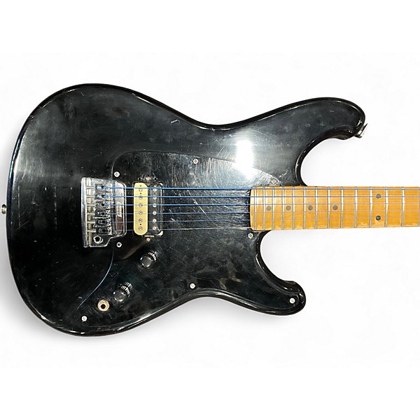 Used Ibanez Roadstar II Black Solid Body Electric Guitar