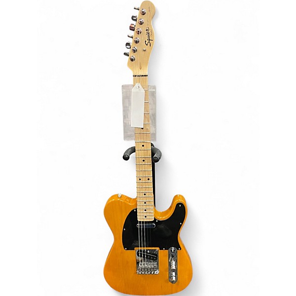 Used Squier Affinity Telecaster Butterscotch Solid Body Electric Guitar