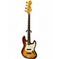 Used Fender 75th Anniversary Commemorative American Jazz Bass 2 Color Sunburst Electric Bass Guitar thumbnail