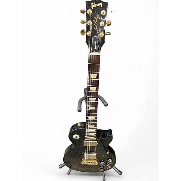 Used 2023 Gibson Les Paul Studio Ebony Solid Body Electric Guitar