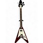 Used Gibson FLYING V Burgundy Electric Bass Guitar thumbnail