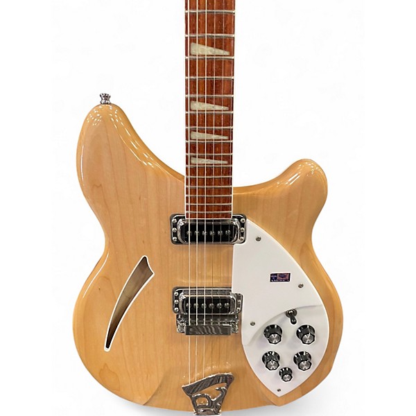 Used Rickenbacker 360 Natural Hollow Body Electric Guitar