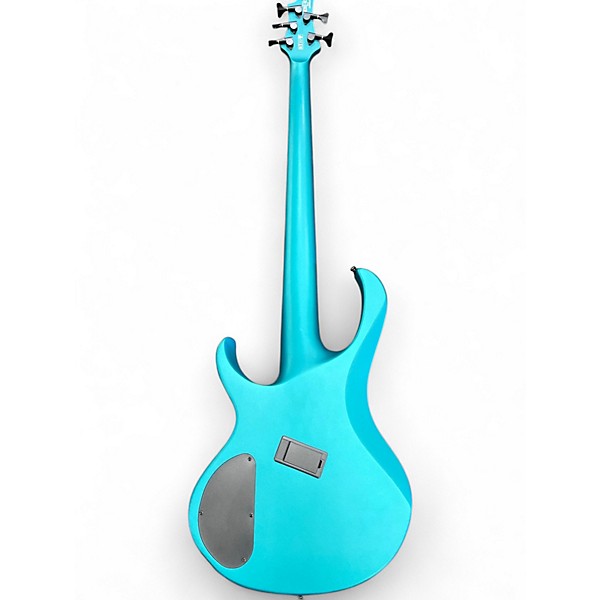 Used Ibanez BTB605MS Ocean Turquoise Electric Bass Guitar