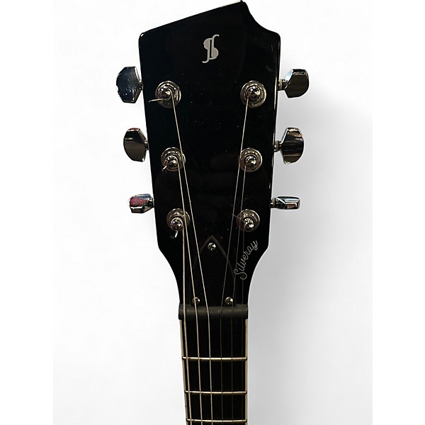 Used Stagg SILVERAY Black Hollow Body Electric Guitar