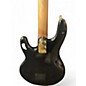 Used Ernie Ball Music Man Stingray HH 4 String Black and Gold Electric Bass Guitar