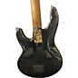 Used Ernie Ball Music Man Stingray HH 4 String Black and Gold Electric Bass Guitar