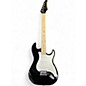 Used Silvertone St Style Black Solid Body Electric Guitar thumbnail