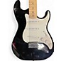 Used Silvertone St Style Black Solid Body Electric Guitar