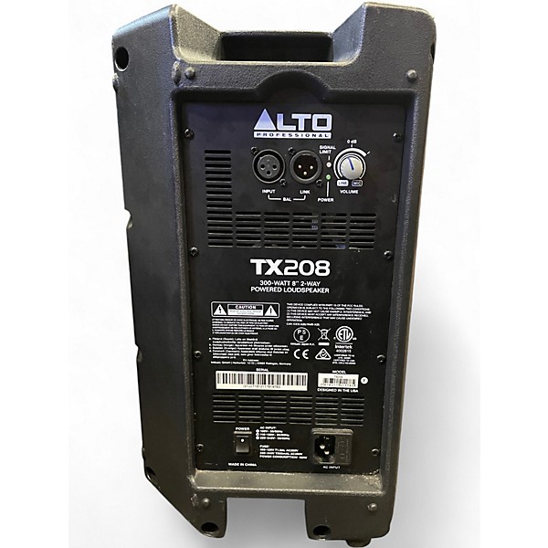 Used Alto TX208 Powered Speaker