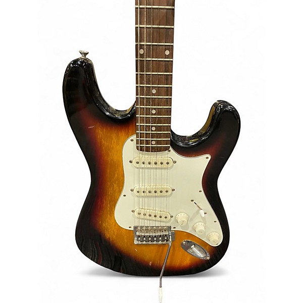 Used Silvertone SS10 Tobacco Sunburst Solid Body Electric Guitar