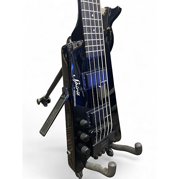 Used 2020s Steinberger SPIRIT Black Electric Bass Guitar