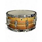 Used Ludwig 14X6.5 Raw Bronze Natural Drum thumbnail