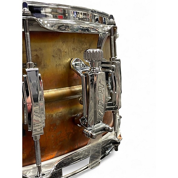 Used Ludwig 14X6.5 Raw Bronze Natural Drum