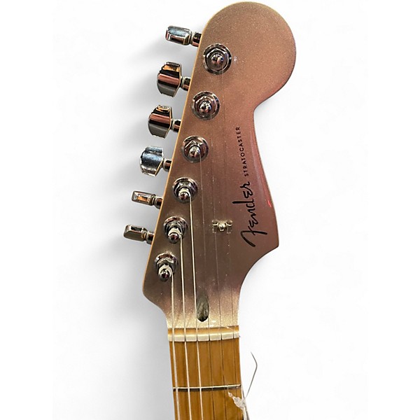 Used Fender STRATOCASTER 75TH ANNIVERSARY Canary Diamond Solid Body Electric Guitar