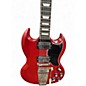 Used Gibson 61 SG Faded Maestro Vibrola Worn Cherry Solid Body Electric Guitar