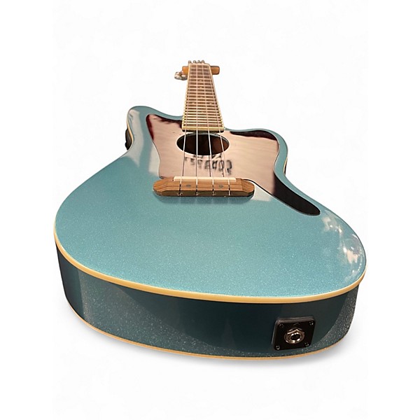 Used Fender Fullerton Ukelele Blue Acoustic Guitar