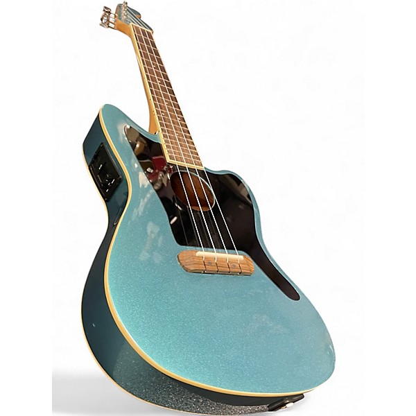 Used Fender Fullerton Ukelele Blue Acoustic Guitar