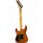 Used Jackson SL2Q Pro Series Soloist Black and Yellow Solid Body Electric Guitar