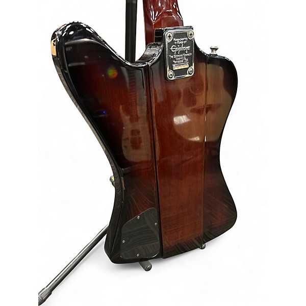 Used Epiphone Firebird Studio 2 Tone Sunburst Solid Body Electric Guitar