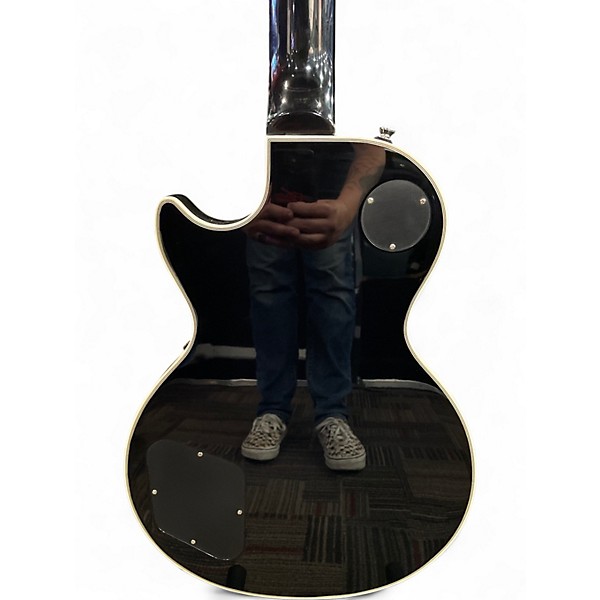 Used Epiphone Les Paul Custom Silverburst Solid Body Electric Guitar