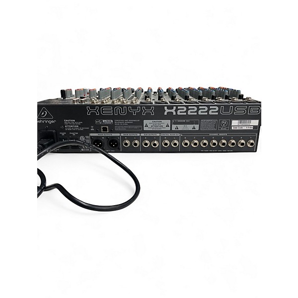 Used Behringer Xenyx X2222USB Unpowered Mixer