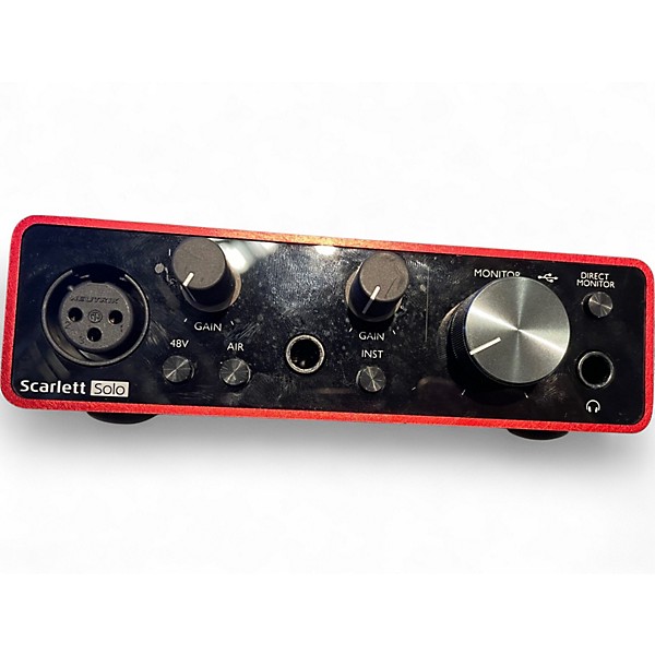 Used Focusrite Scarlett Solo Gen 3 Audio Interface