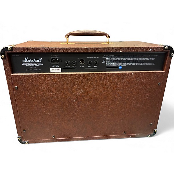 Used Marshall AS50R 50W 2X8 Acoustic Guitar Combo Amp