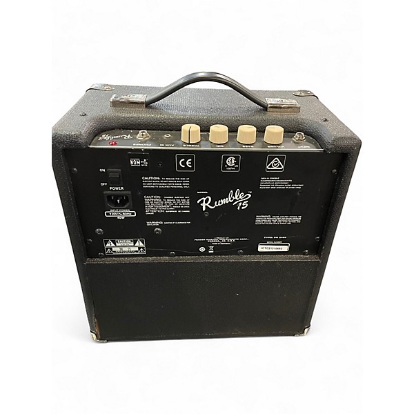 Used Fender Rumble 15 15W 1X8 Bass Combo Amp