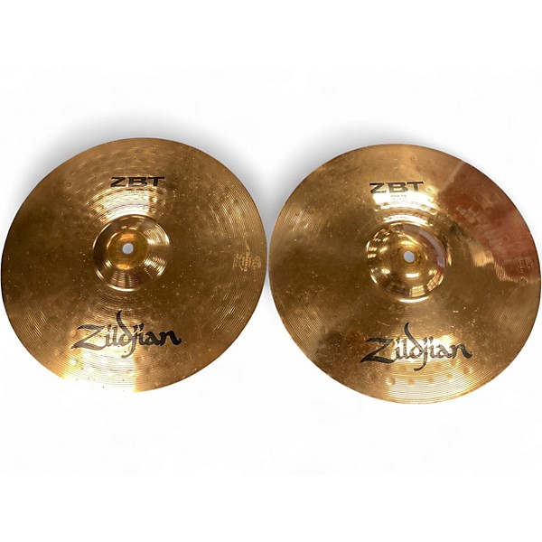 Used Zildjian 14in ZBT Hi Hat Pair Cymbal