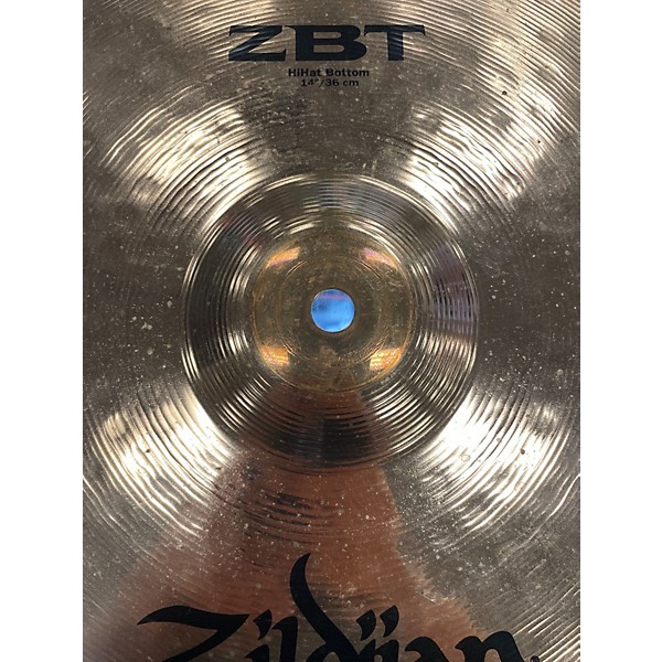 Used Zildjian 14in ZBT Hi Hat Pair Cymbal