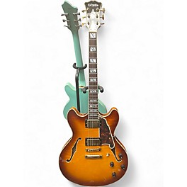Used D'Angelico Excel DC XT Vintage Sunburst Hollow Body Electric Guitar